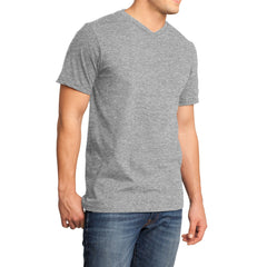 Men's Young  Very Important Tee V-Neck - Light Heather Grey