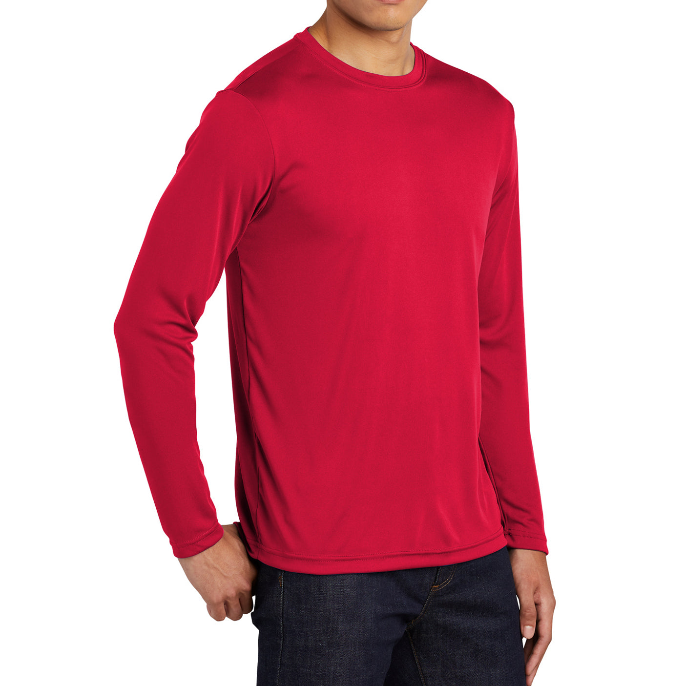 Men's Lightweight Tall Long Sleeve PosiCharge Competitor T-shirt