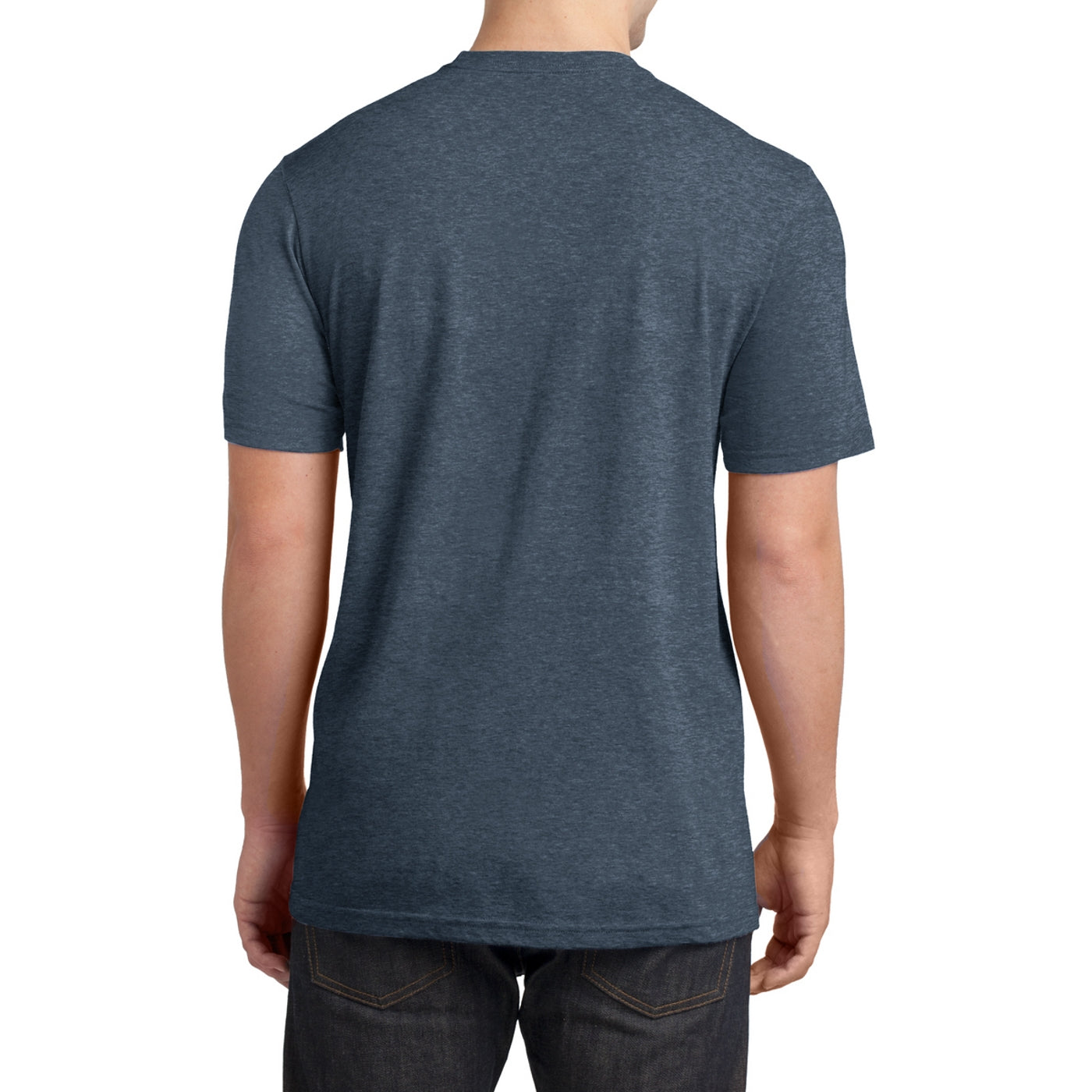 Men's Young Very Important Tee with Pocket - Heathered Navy