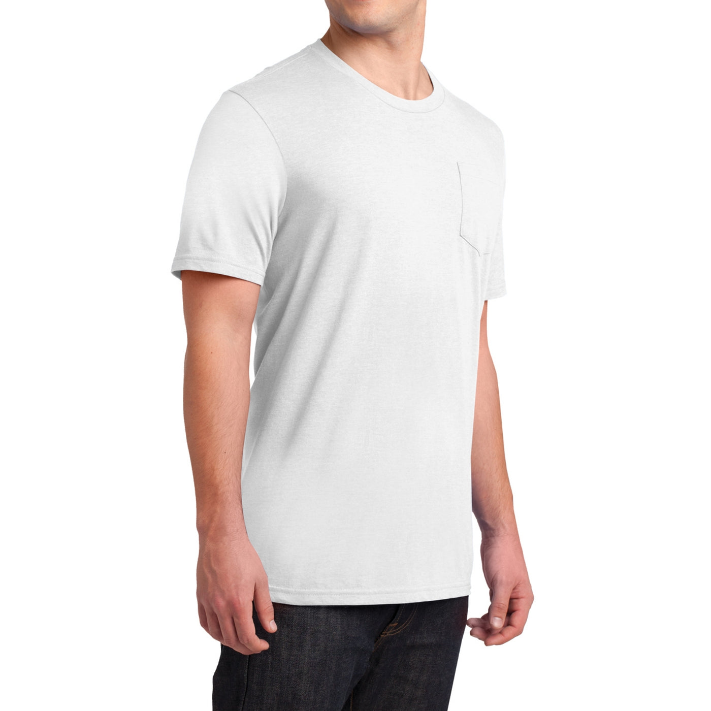 Men's Young Very Important Tee with Pocket - White