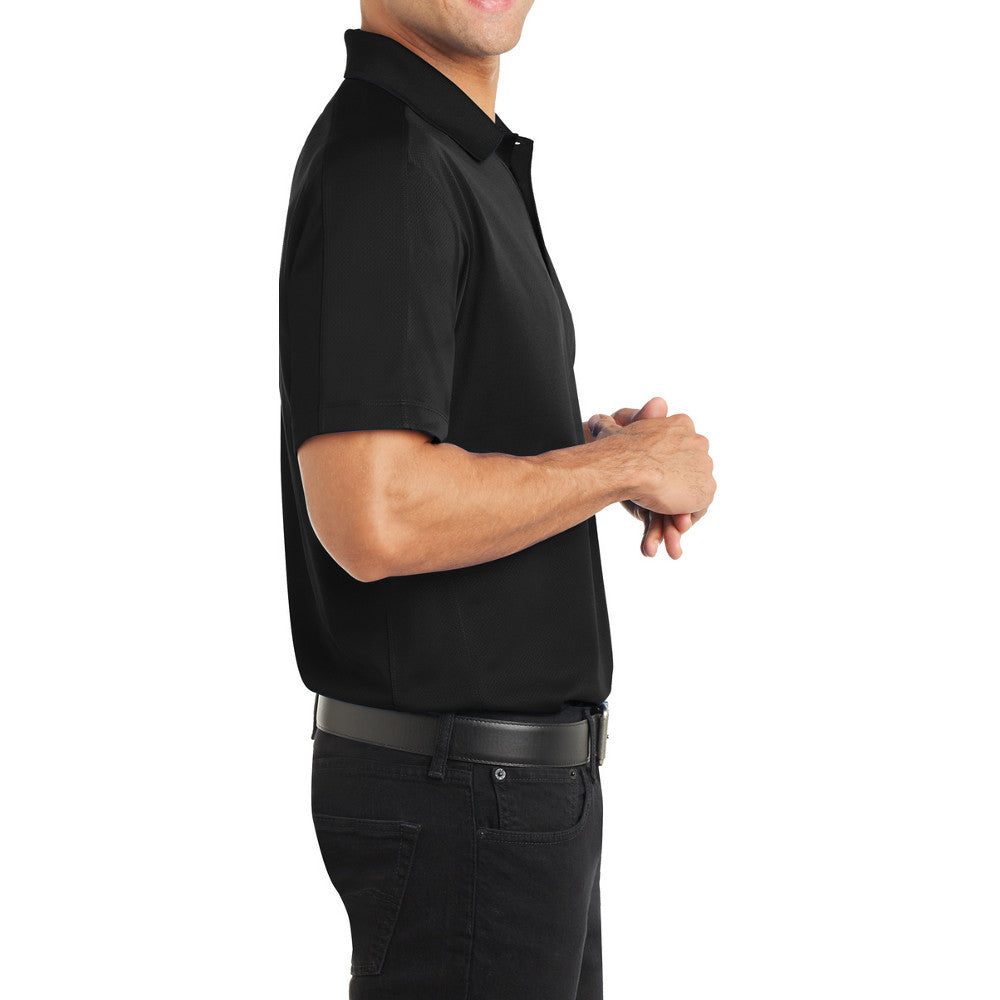 Men's Diamond Jacquard Polo