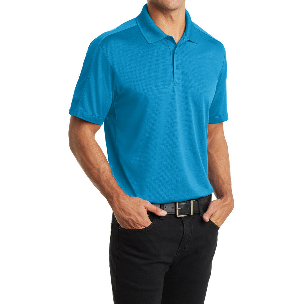 Men's Diamond Jacquard Polo