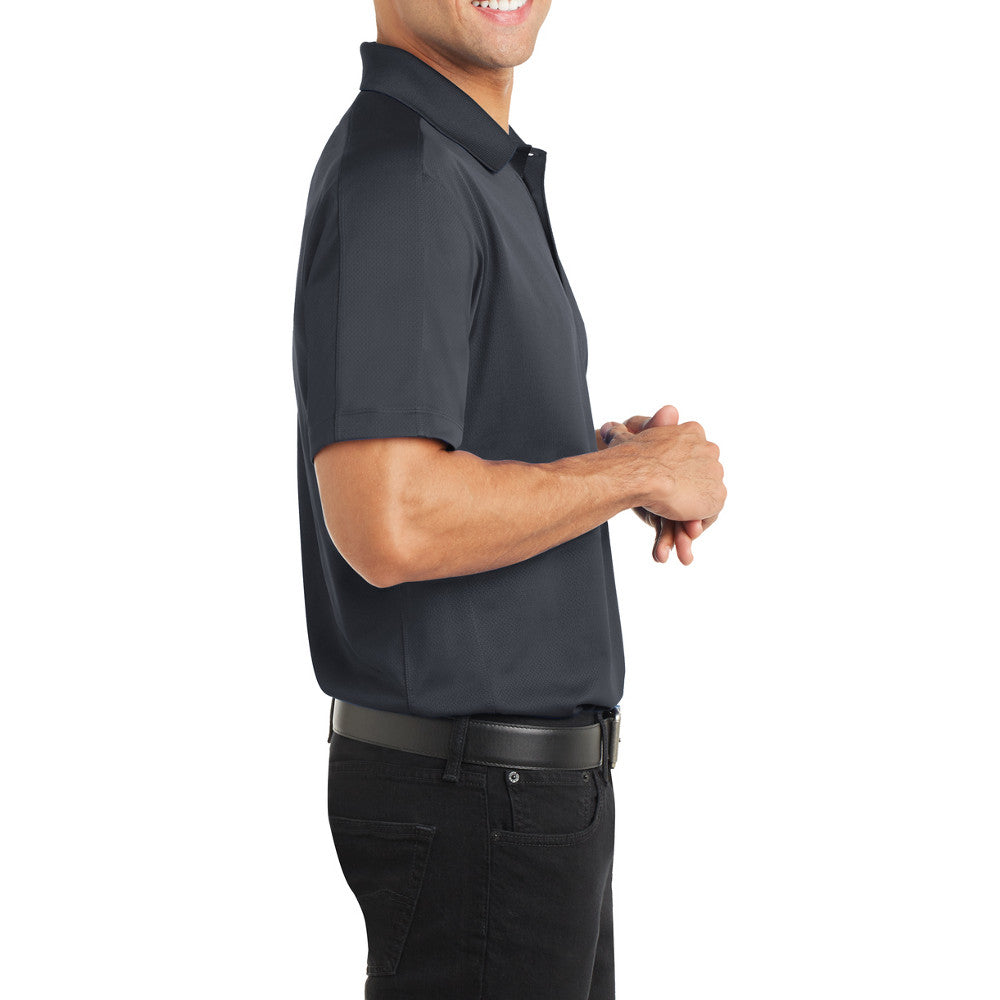 Men's Diamond Jacquard Polo