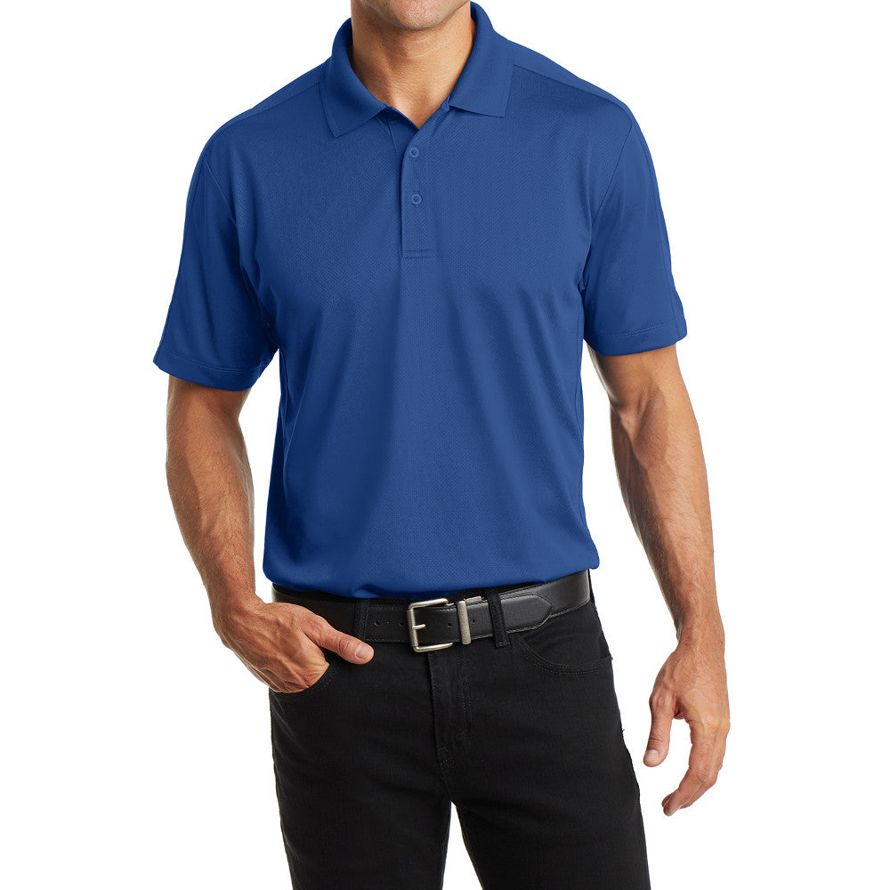 Men's Diamond Jacquard Polo