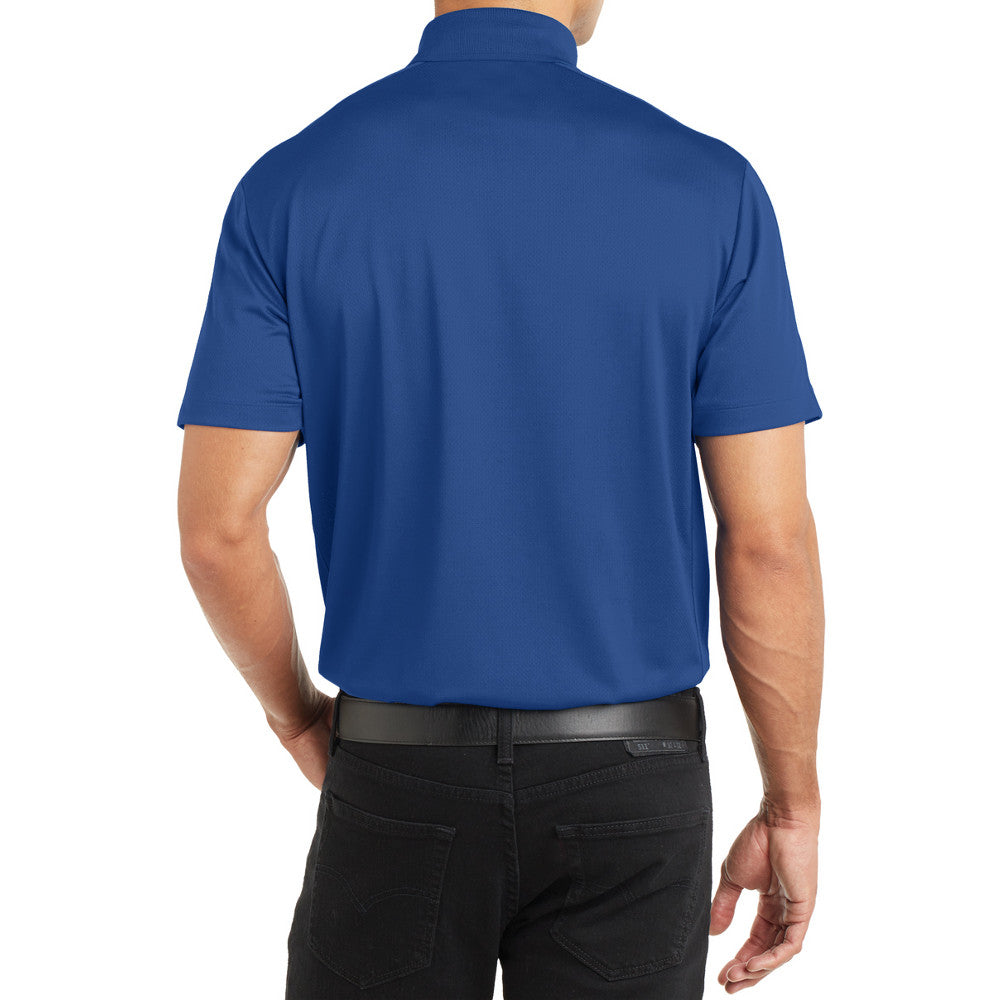 Men's Diamond Jacquard Polo