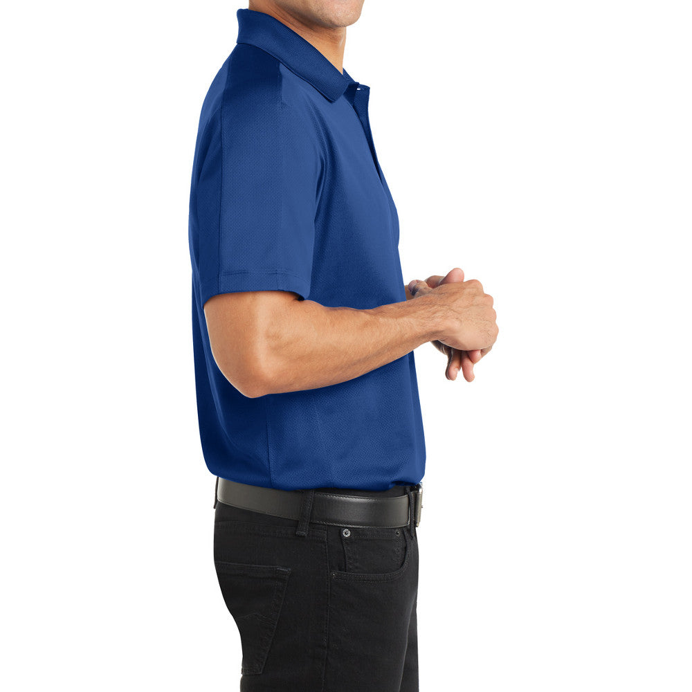 Men's Diamond Jacquard Polo