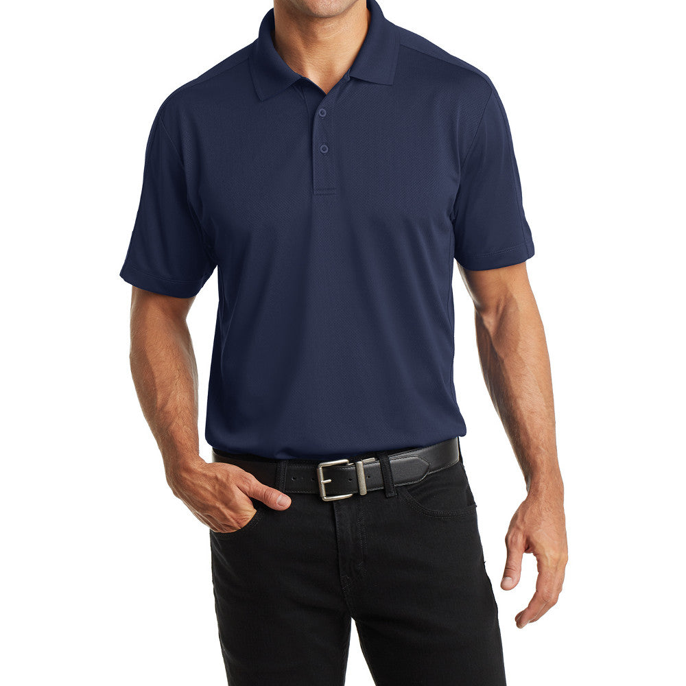Men's Diamond Jacquard Polo
