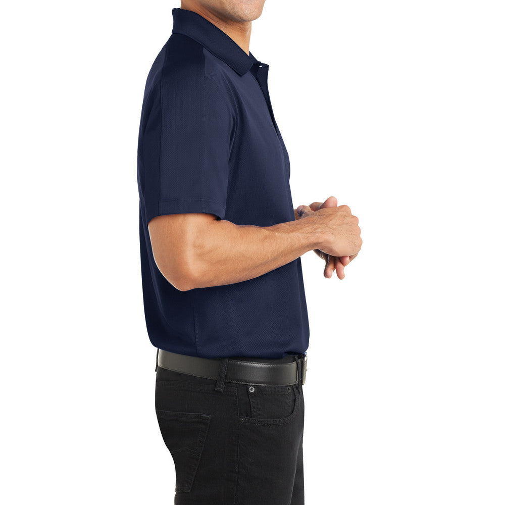 Men's Diamond Jacquard Polo