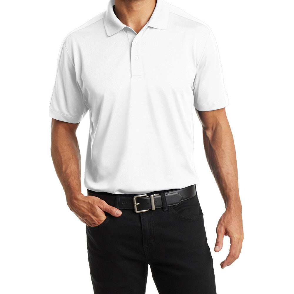 Men's Diamond Jacquard Polo