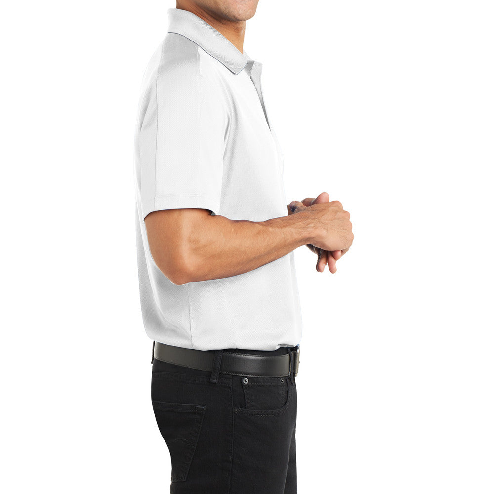 Men's Diamond Jacquard Polo