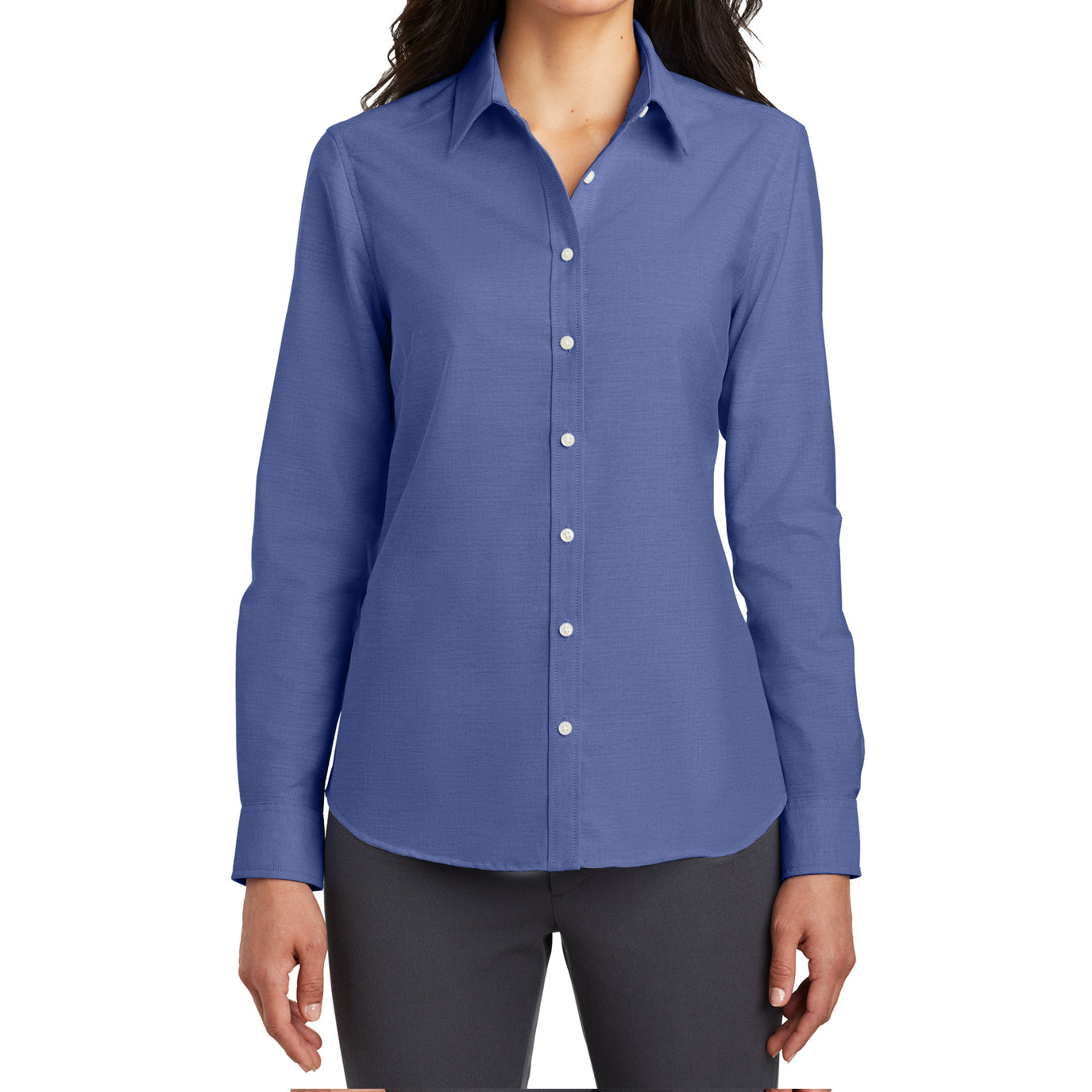 Women's Long Sleeve SuperPro Oxford Shirt