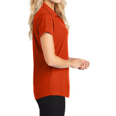 Women's Short Sleeve Dry Zone Moisture-Wicking Grid Polo Shirt