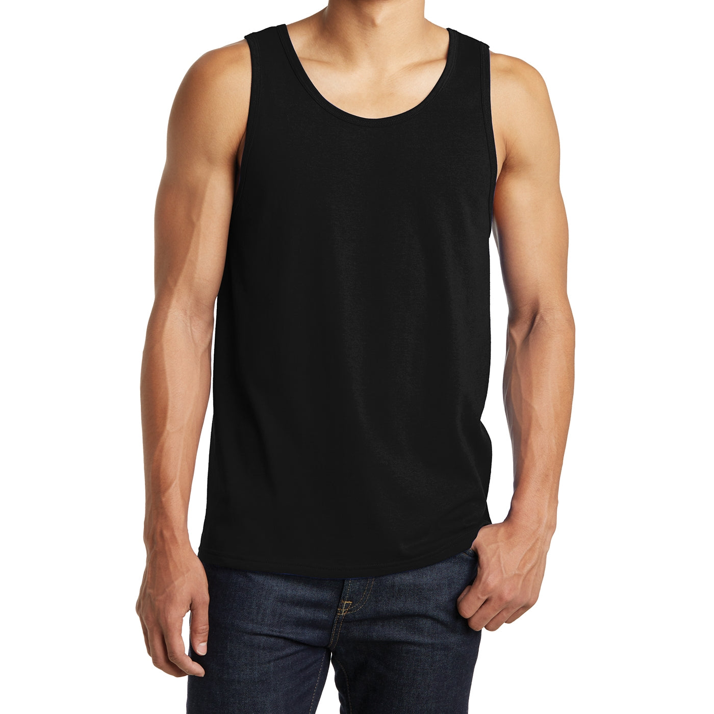 Men's District Young The Concert Tank - Black