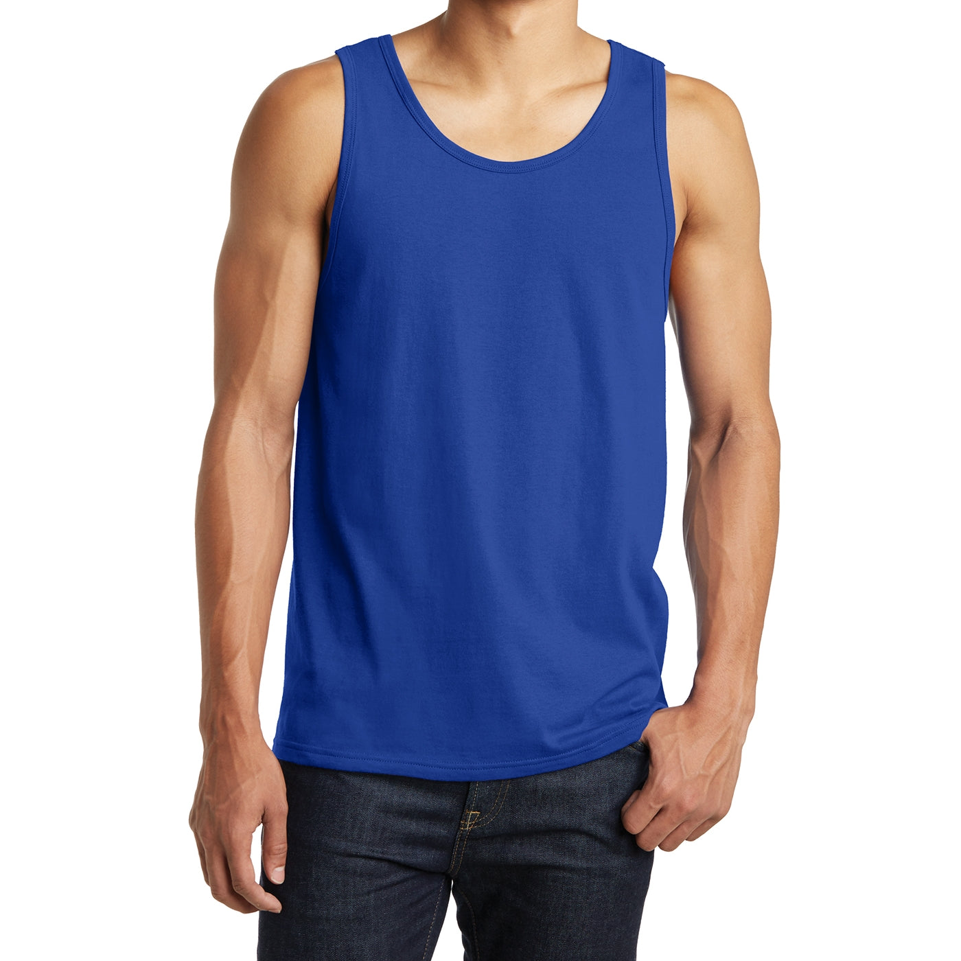 Men's District Young The Concert Tank - Deep Royal