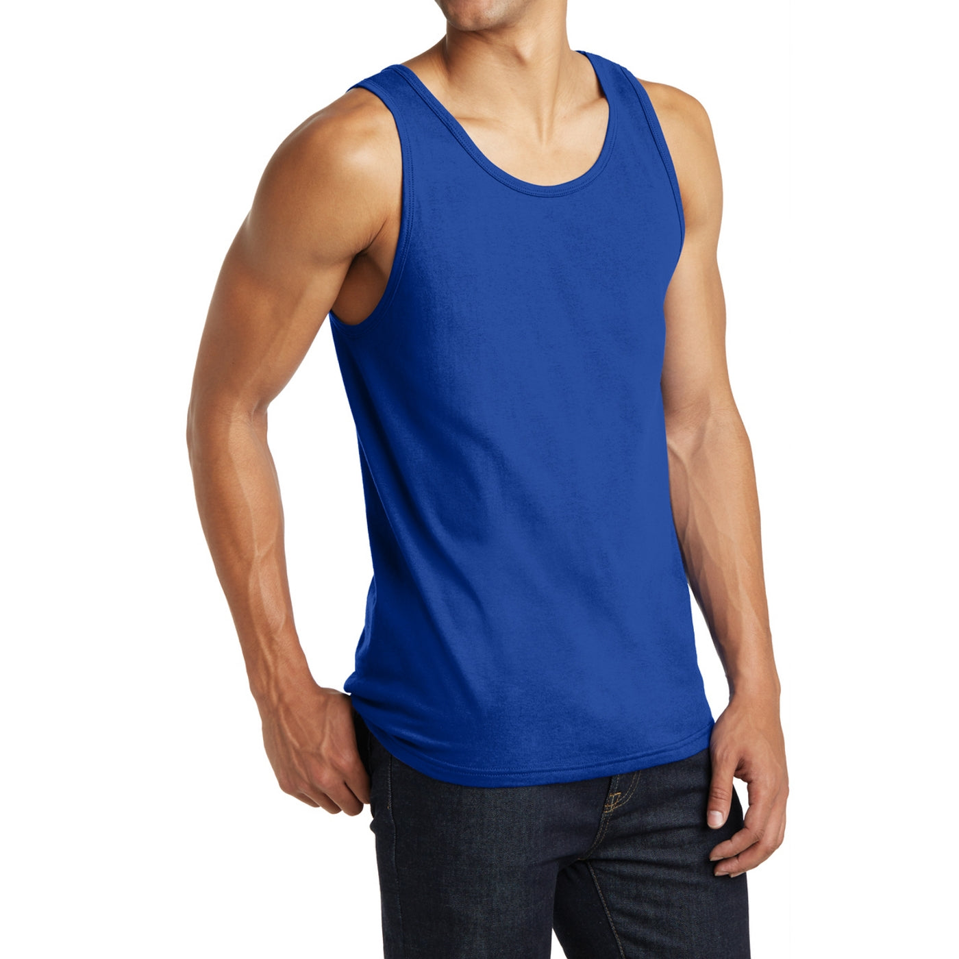 Men's District Young The Concert Tank - Deep Royal