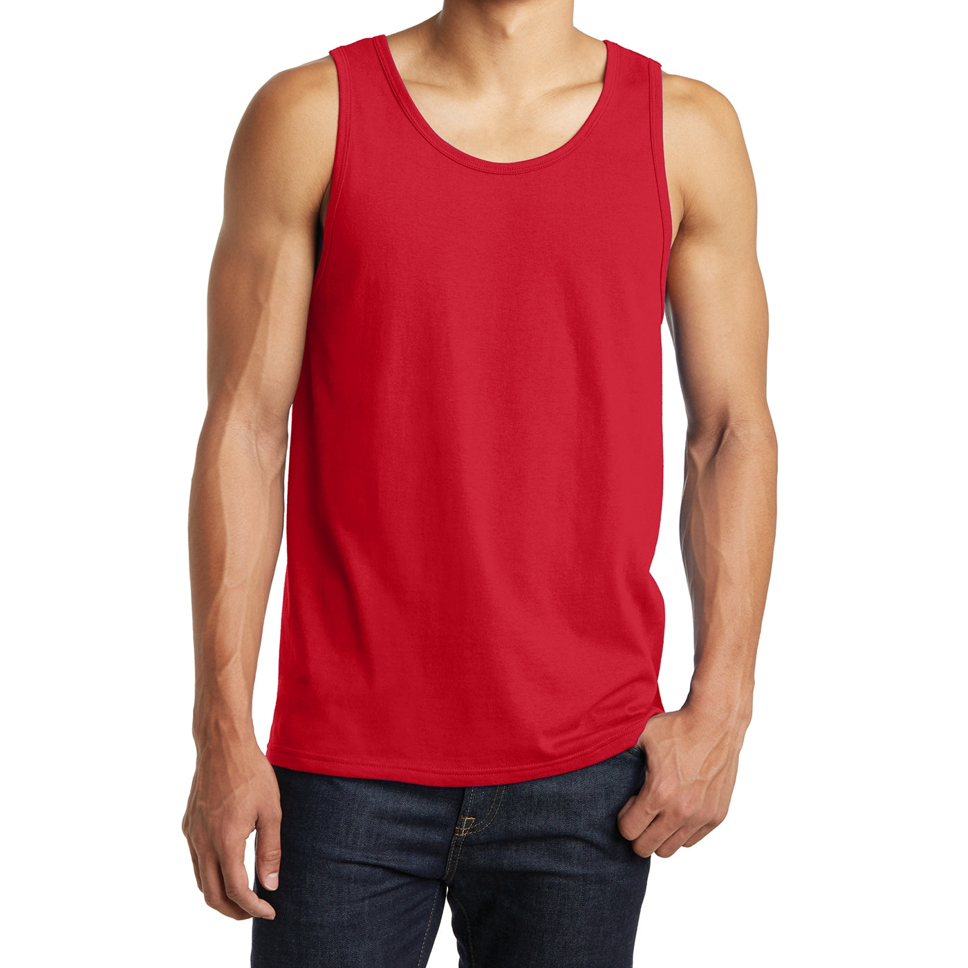 Men's District Young The Concert Tank - New Red
