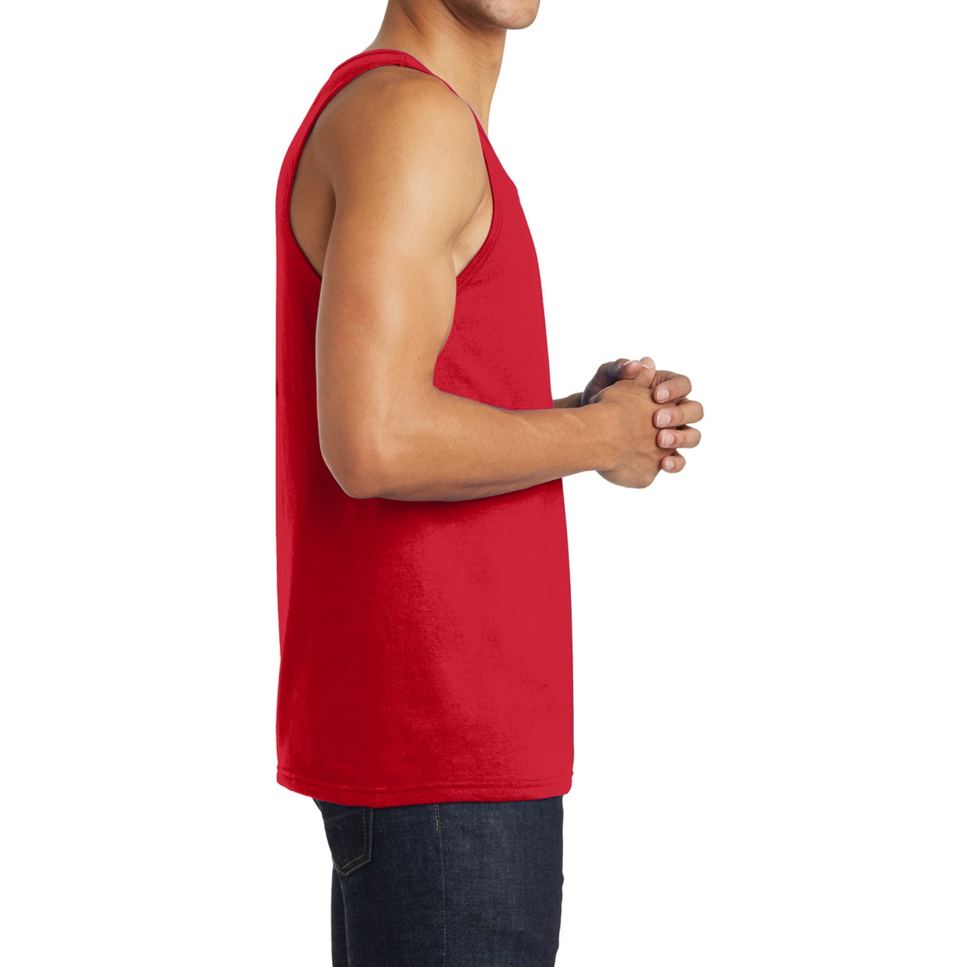 Men's District Young The Concert Tank - New Red