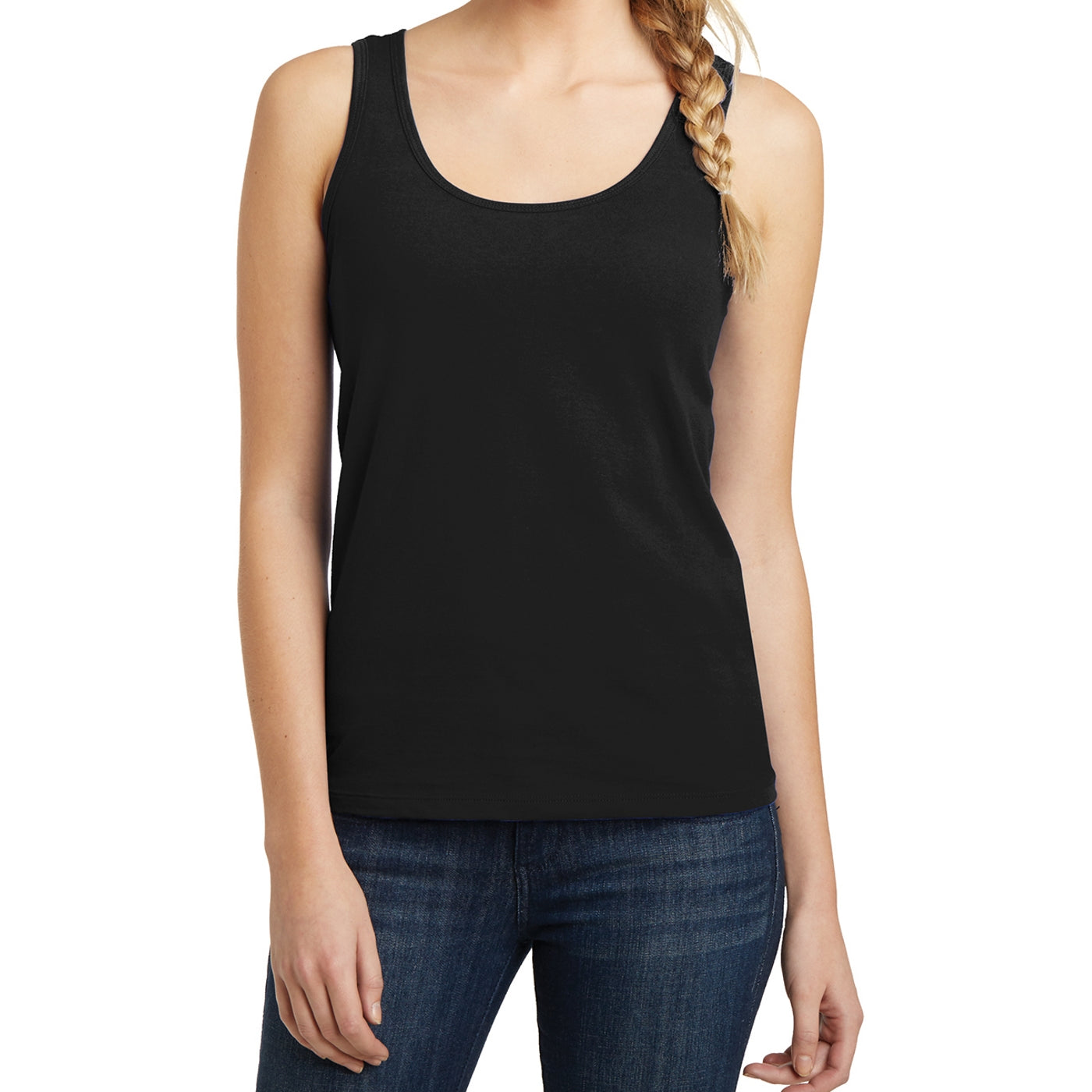 Women's Juniors The Concert Tank - Black