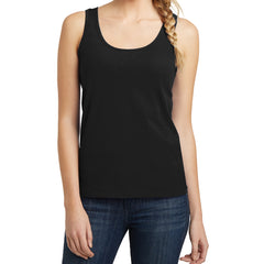Women's Juniors The Concert Tank - Black