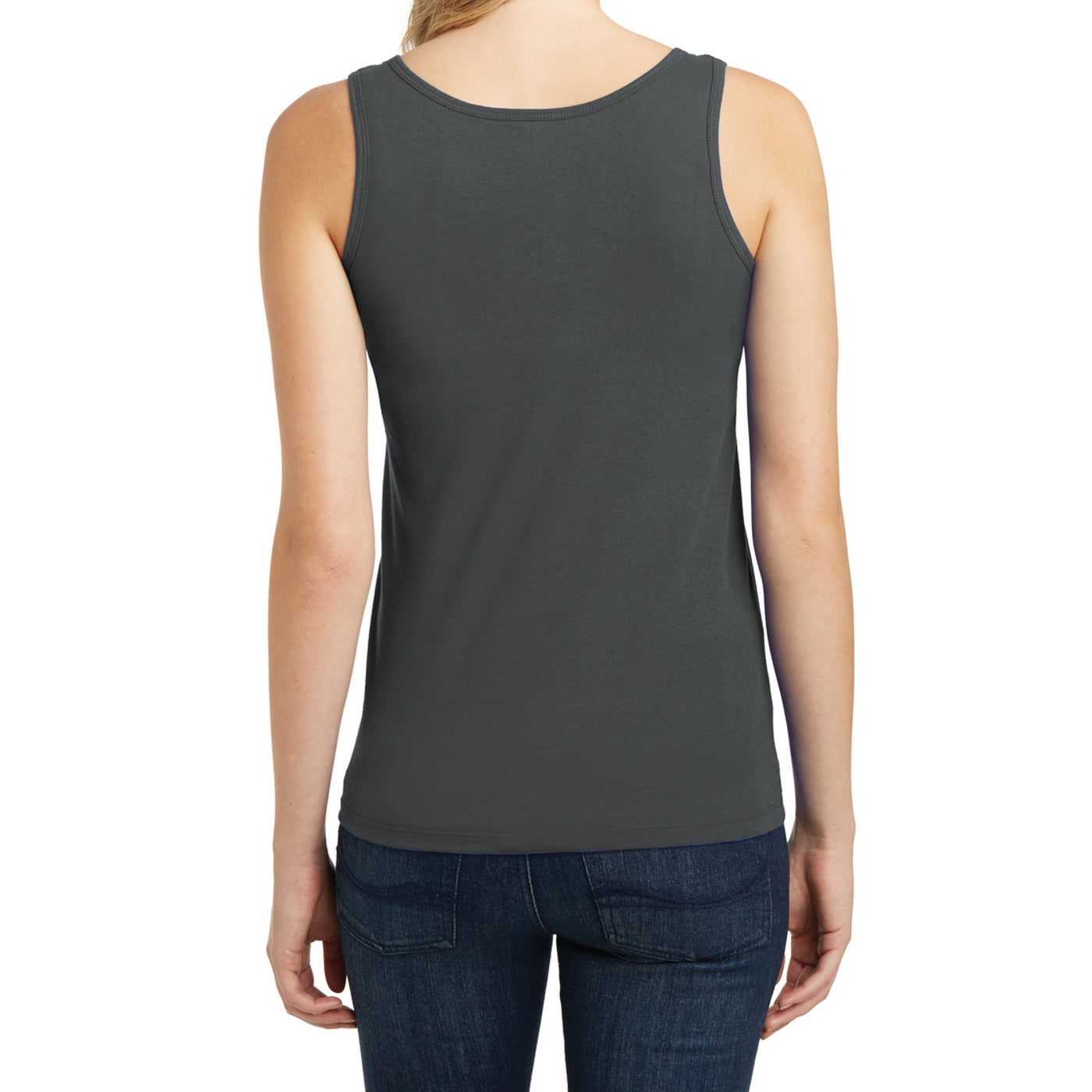 Women's Juniors The Concert Tank - Charcoal