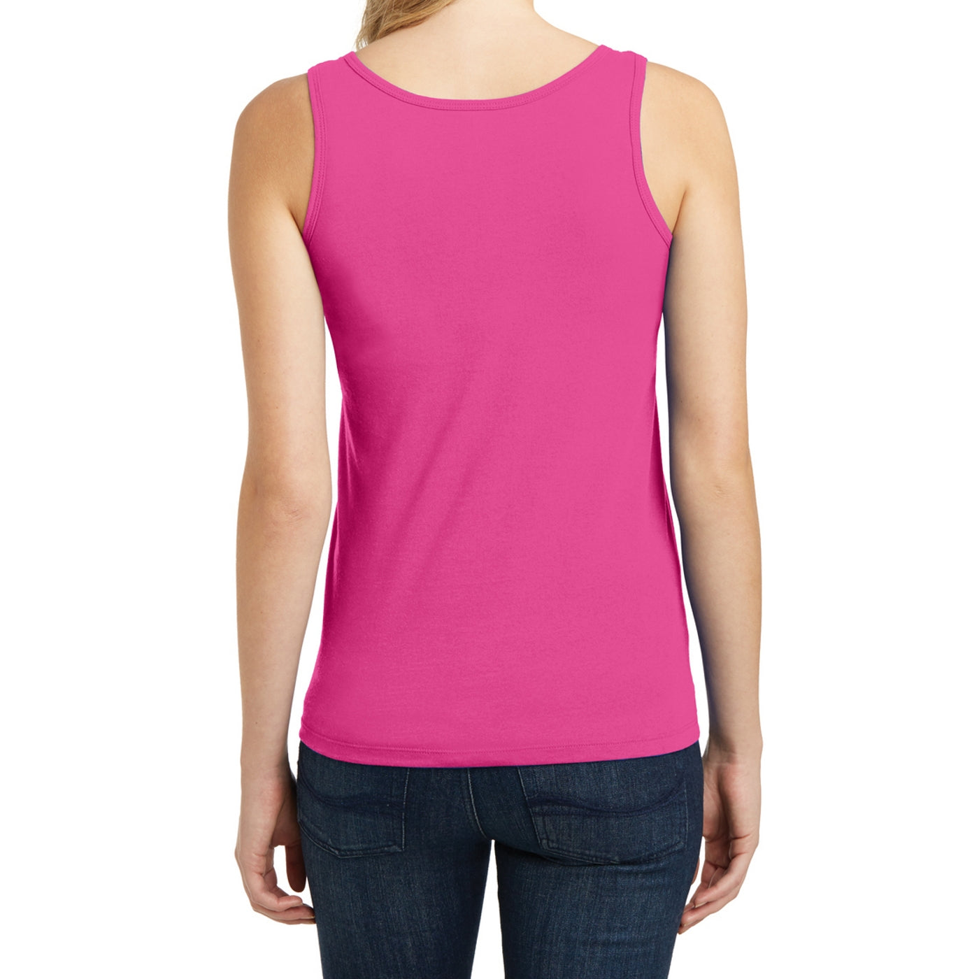 Women's Juniors The Concert Tank - Dark Fuchsia
