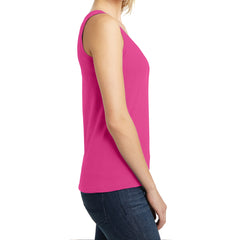 Women's Juniors The Concert Tank - Dark Fuchsia