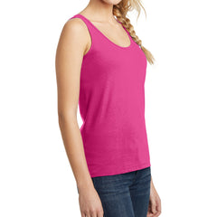 Women's Juniors The Concert Tank - Dark Fuchsia
