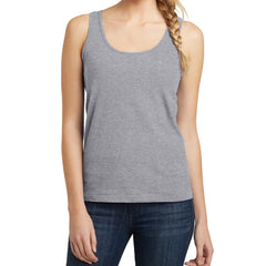 Women's Juniors The Concert Tank - Heather Grey