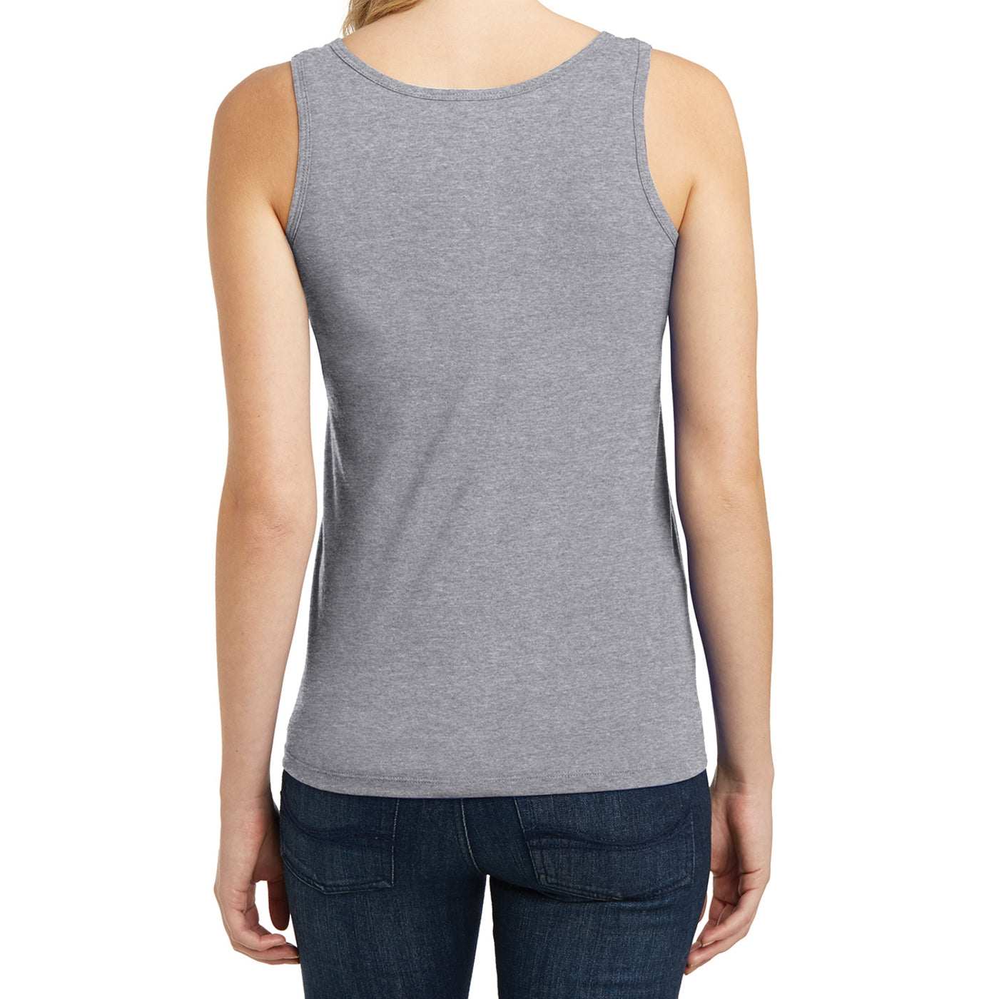 Women's Juniors The Concert Tank - Heather Grey