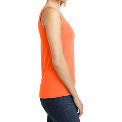 Women's Juniors The Concert Tank - Neon Orange
