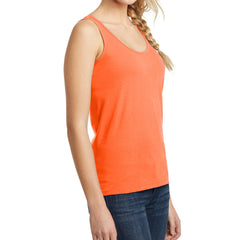 Women's Juniors The Concert Tank - Neon Orange