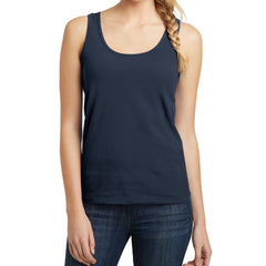 Women's Juniors The Concert Tank - New Navy