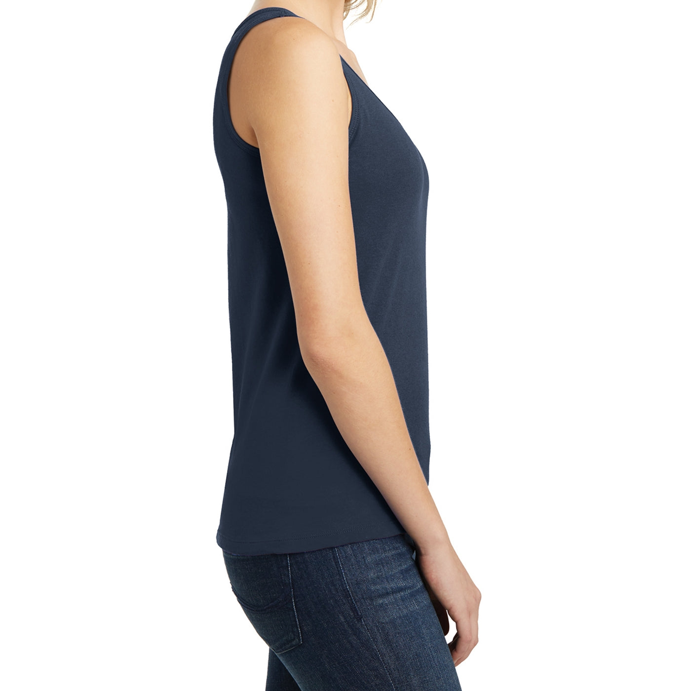 Women's Juniors The Concert Tank - New Navy