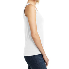 Women's Juniors The Concert Tank - White