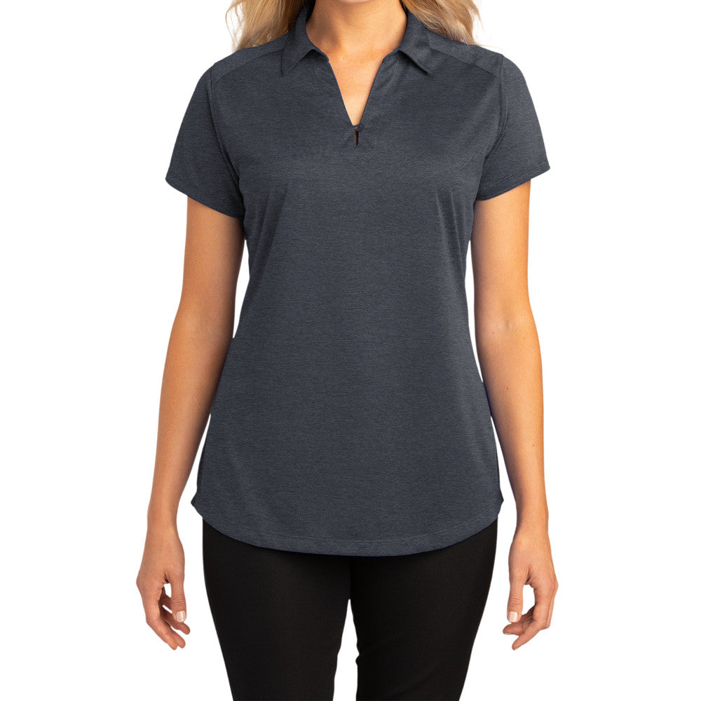 Women's Digi Heather Performance Polo T-Shirt