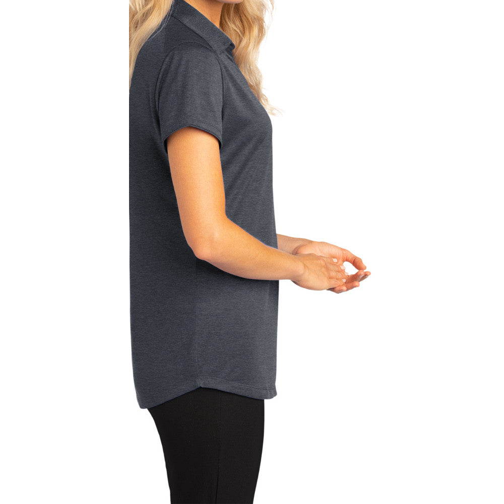 Women's Digi Heather Performance Polo T-Shirt