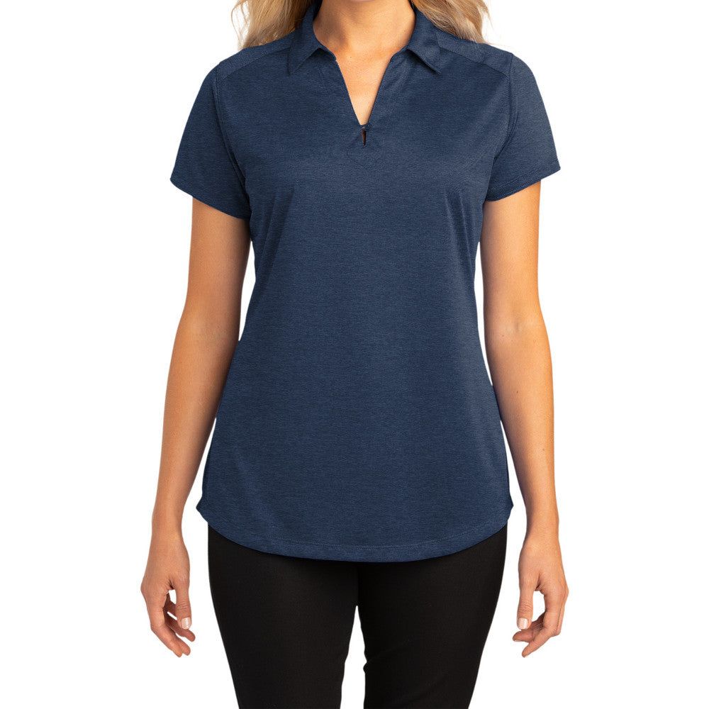 Women's Digi Heather Performance Polo T-Shirt