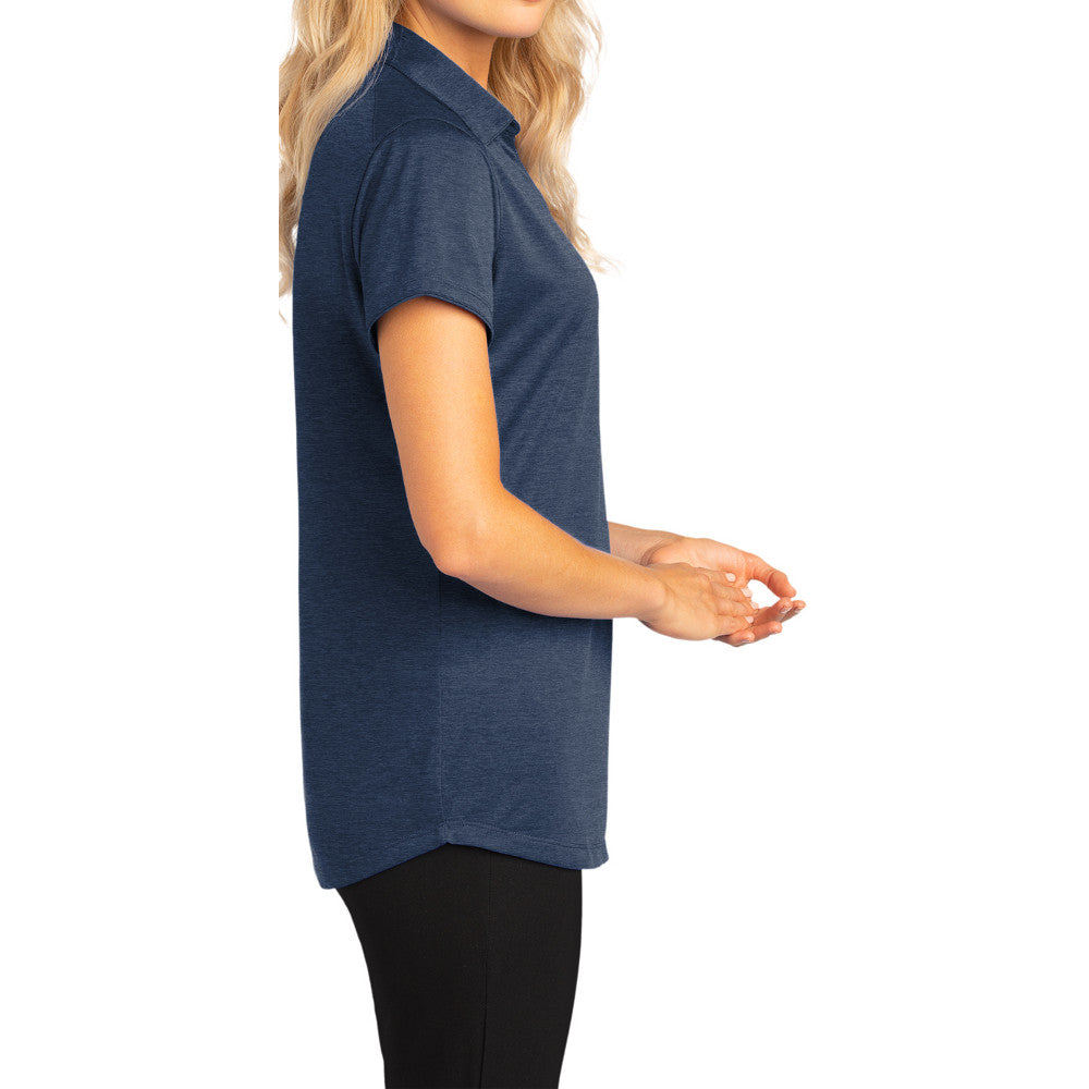 Women's Digi Heather Performance Polo T-Shirt