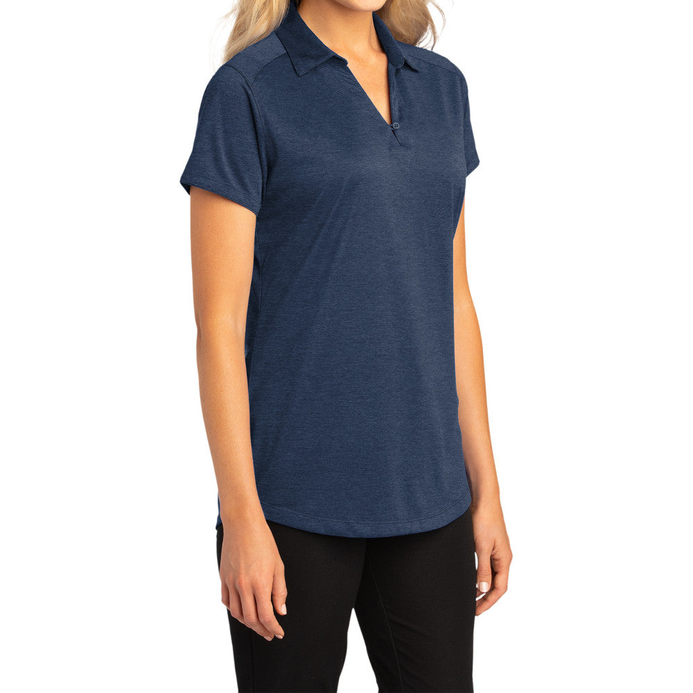 Women's Digi Heather Performance Polo T-Shirt