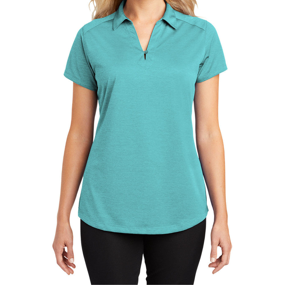 Women's Digi Heather Performance Polo T-Shirt