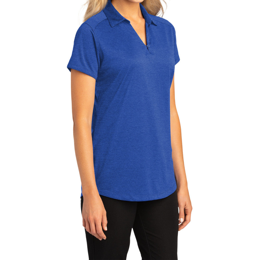 Women's Digi Heather Performance Polo T-Shirt