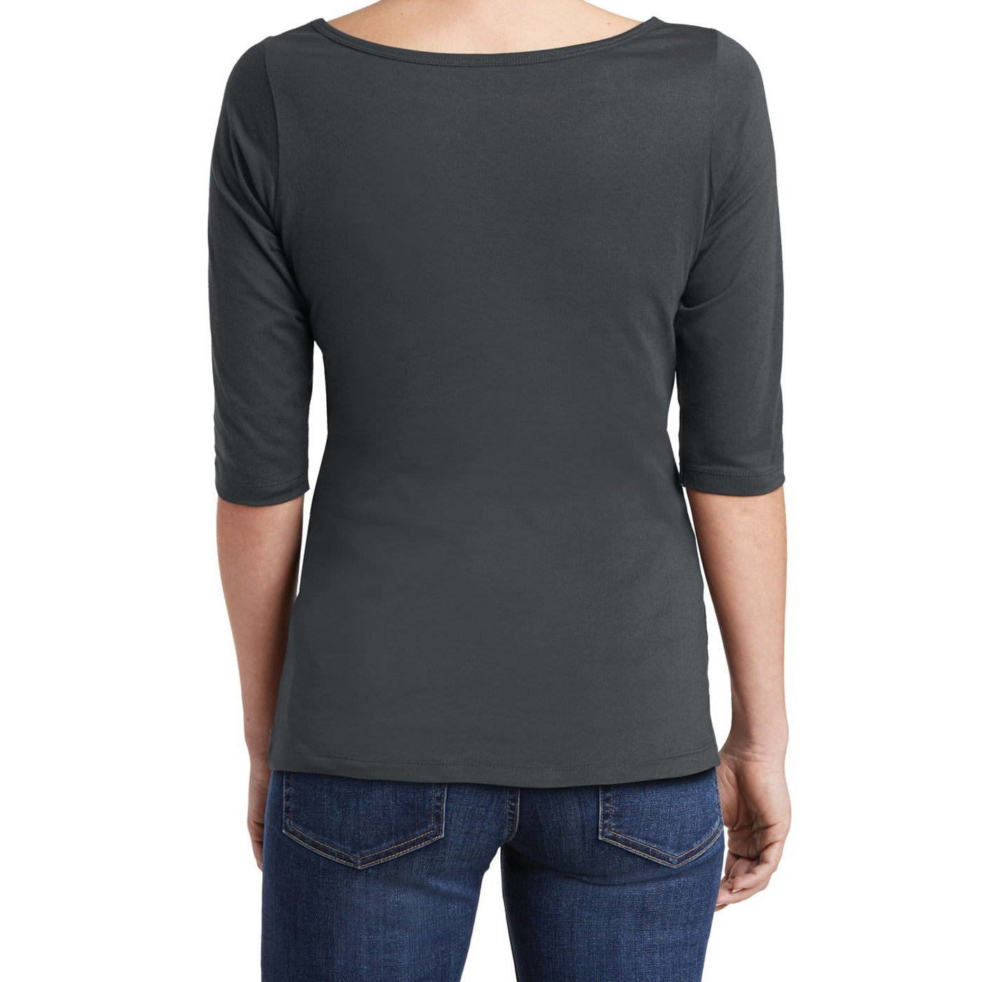 Women's Perfect Weight 3/4-Sleeve Tee - Charcoal