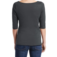 Women's Perfect Weight 3/4-Sleeve Tee - Charcoal