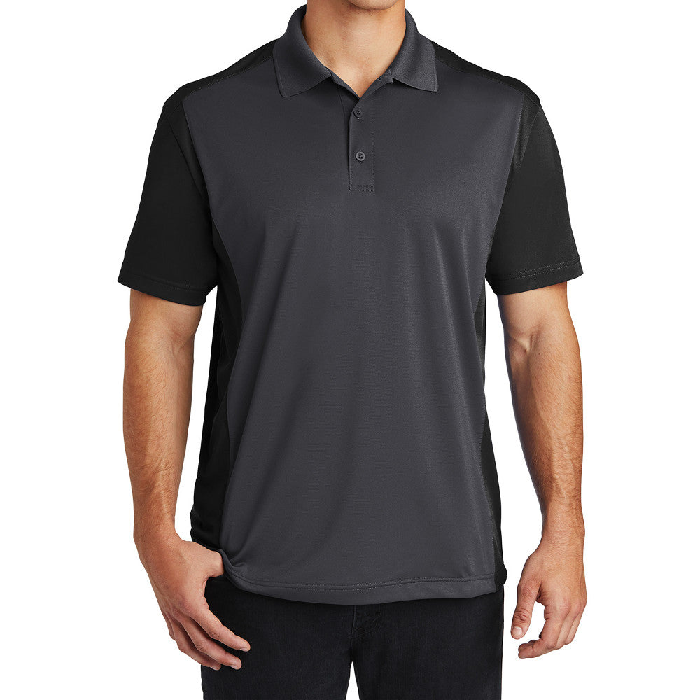 Men's Colorblock Micropique Sport Wick Polo
