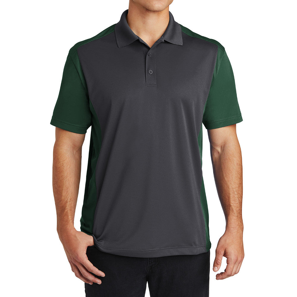 Men's Colorblock Micropique Sport Wick Polo