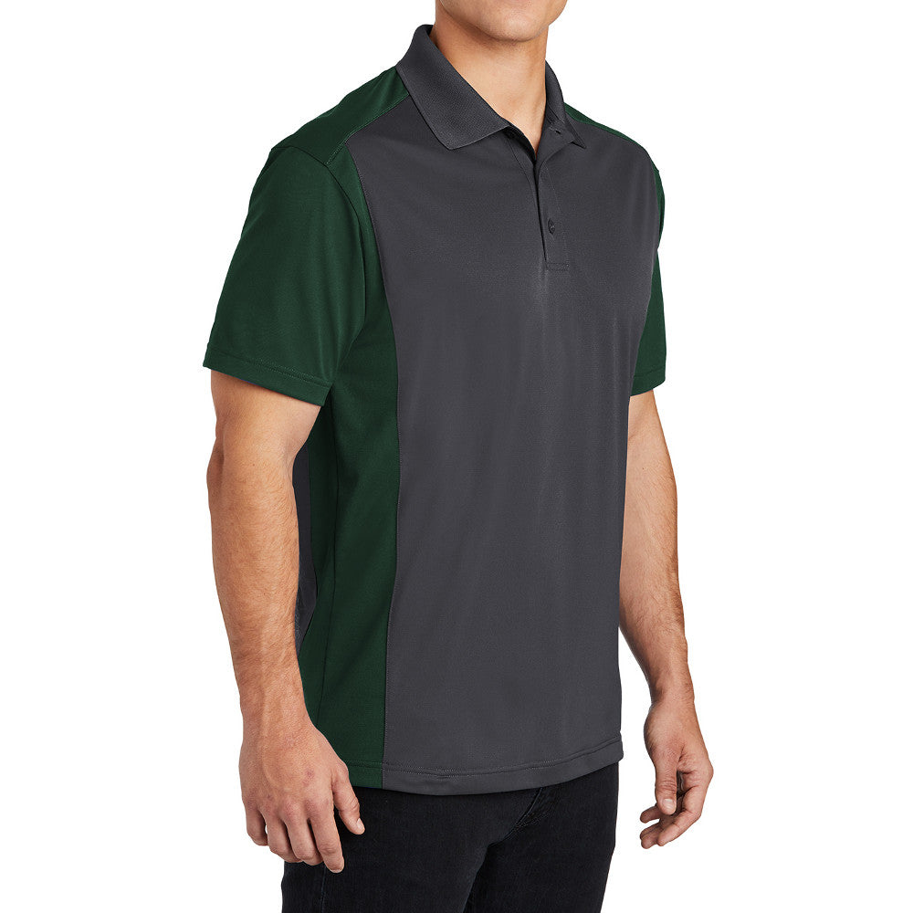 Men's Colorblock Micropique Sport Wick Polo