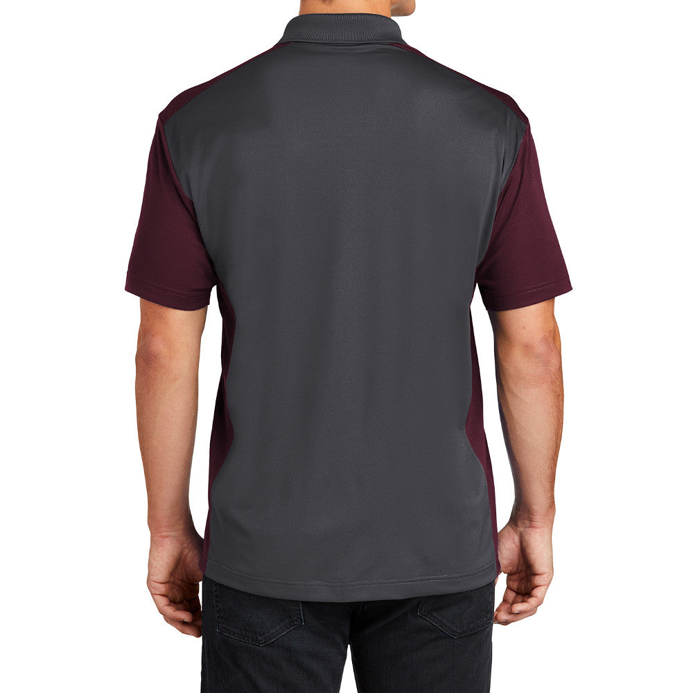 Men's Colorblock Micropique Sport Wick Polo
