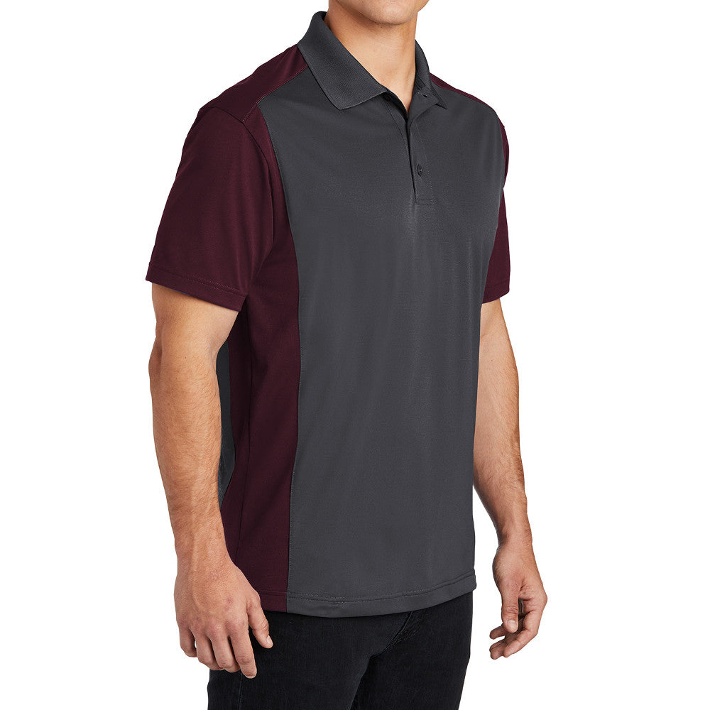 Men's Colorblock Micropique Sport Wick Polo