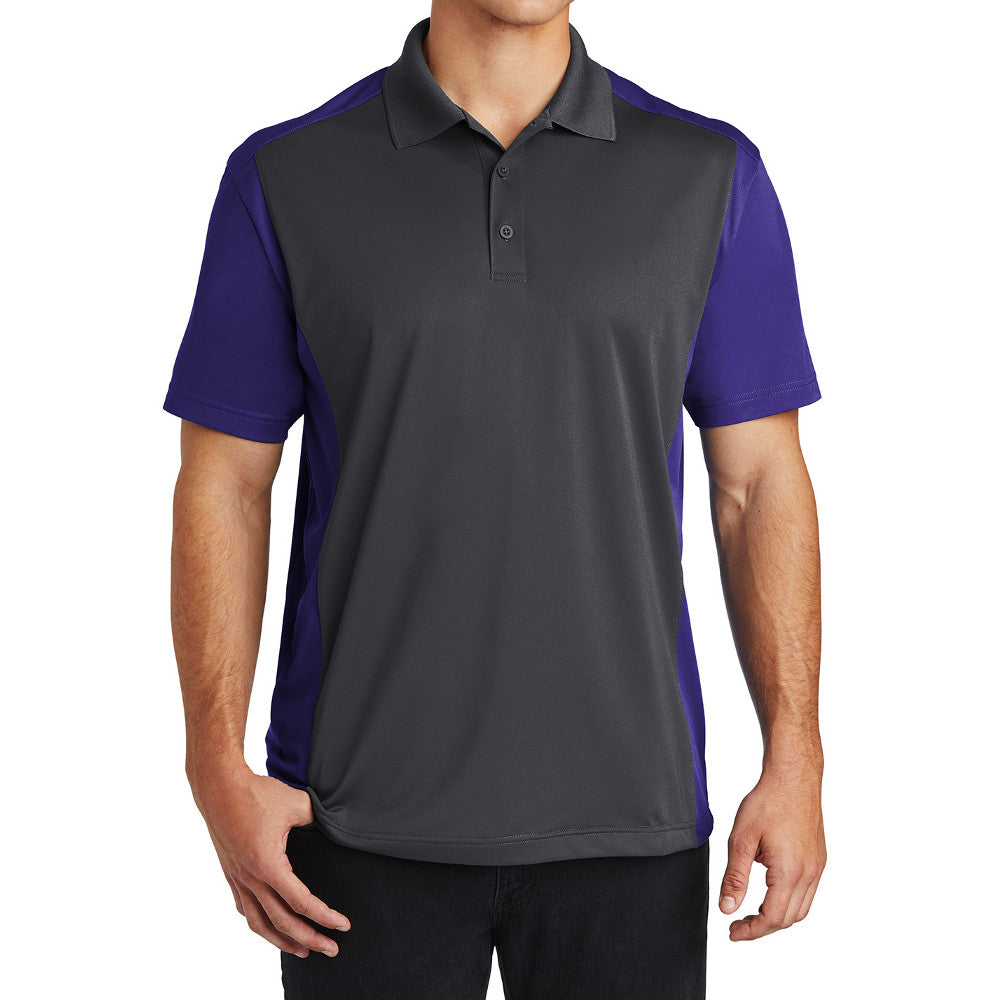 Men's Colorblock Micropique Sport Wick Polo