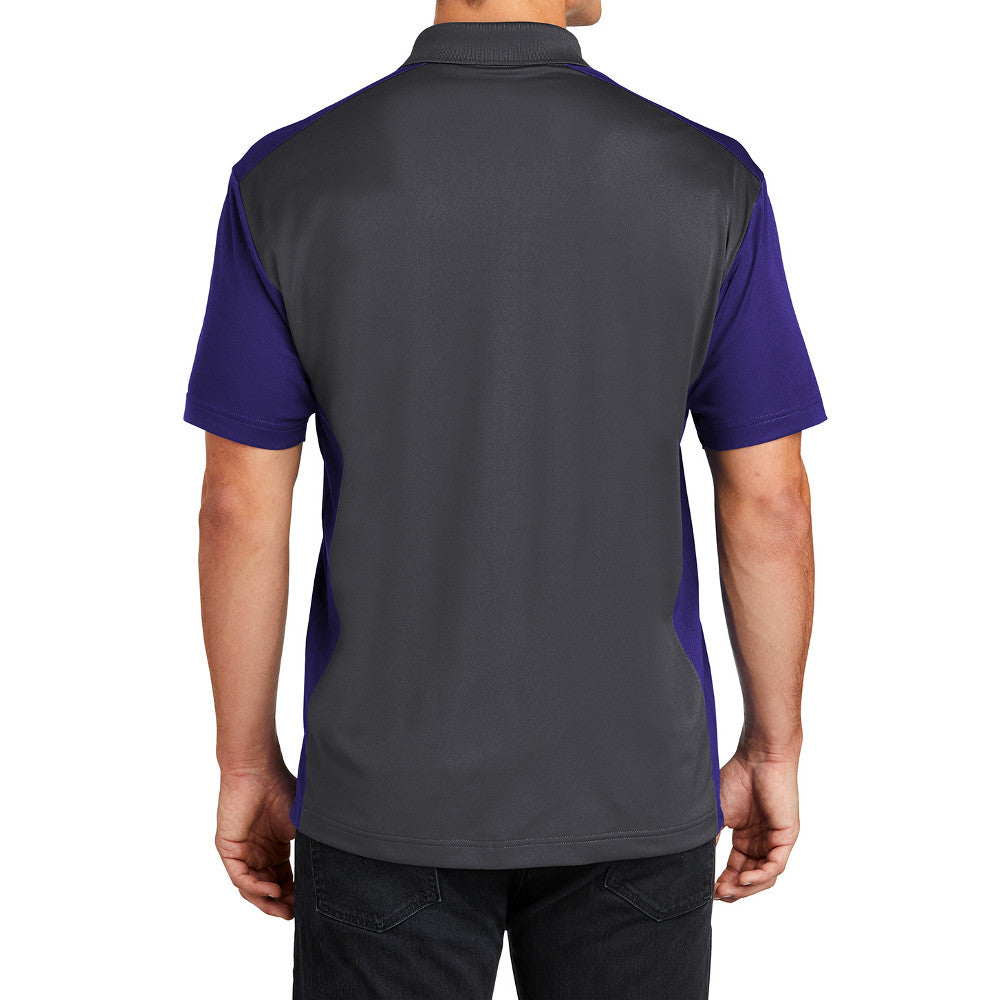 Men's Colorblock Micropique Sport Wick Polo